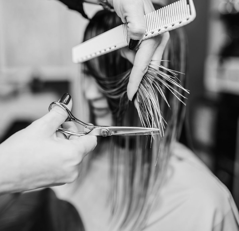 Womens Haircut at The Blue Angel Suite • Styled by Miranda in Waupaca, WI