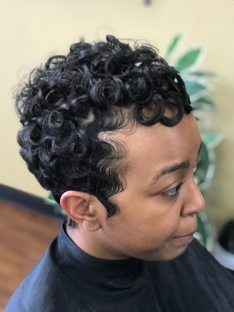 T3 Shampoo Short Pixie Style