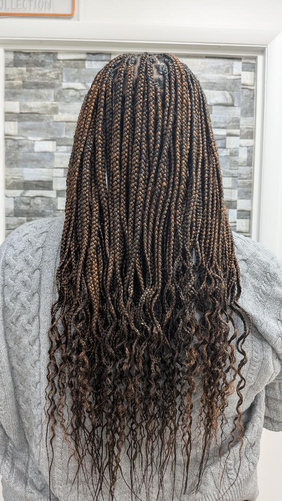 Small Box Braids (Mid-low back) at Bestlady Fashions in Hoover, AL