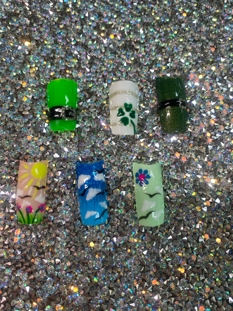 Nail Art per nail at Jenn Oleshak in Gardnerville, NV