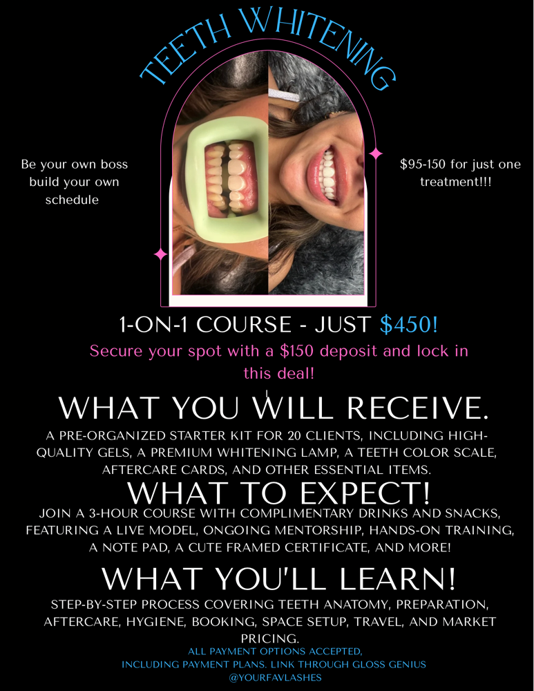 Teeth Whitening Training