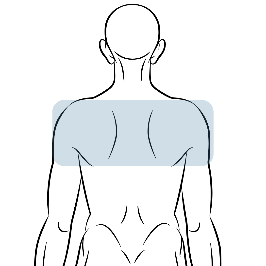 Student Mens Upper Back