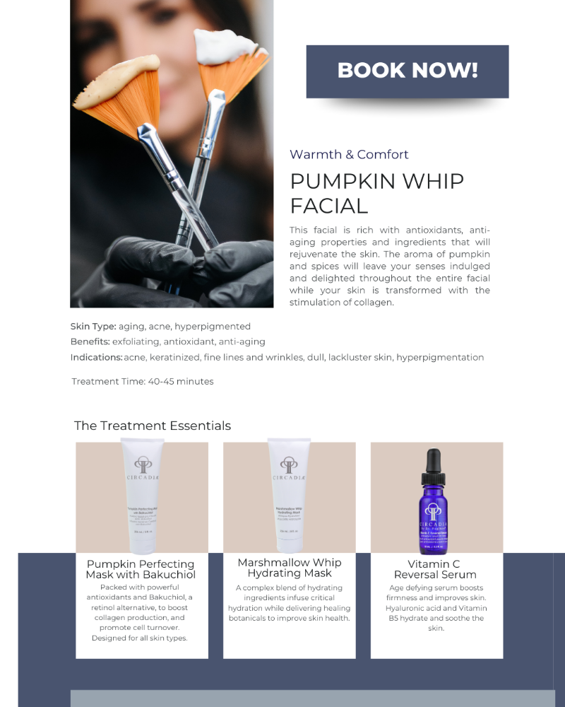 Pumpkin Whip Facial