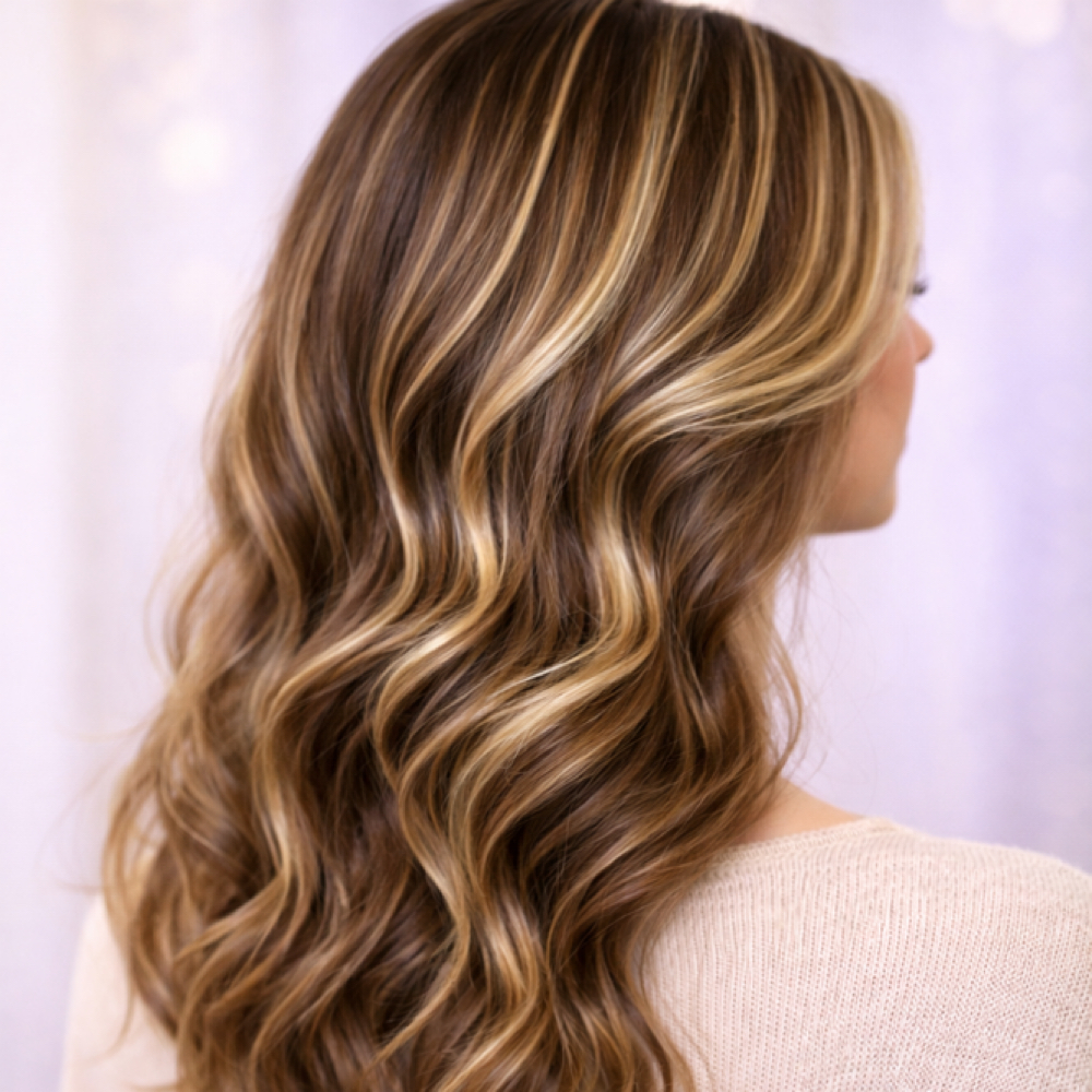 Partial Highlight (Lauren) at Color Me Royal Salon in Kyle, TX