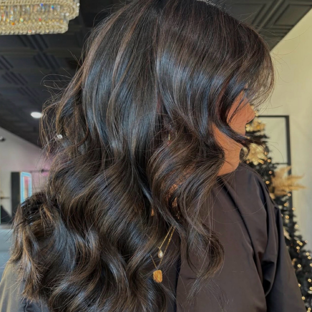 Partial Balayage at All Dolled Up Salon in Annapolis, MD