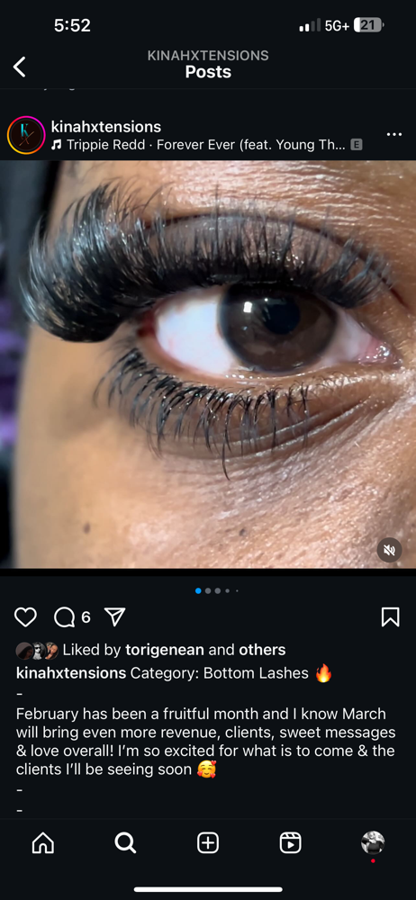 Full Bottom Lashes