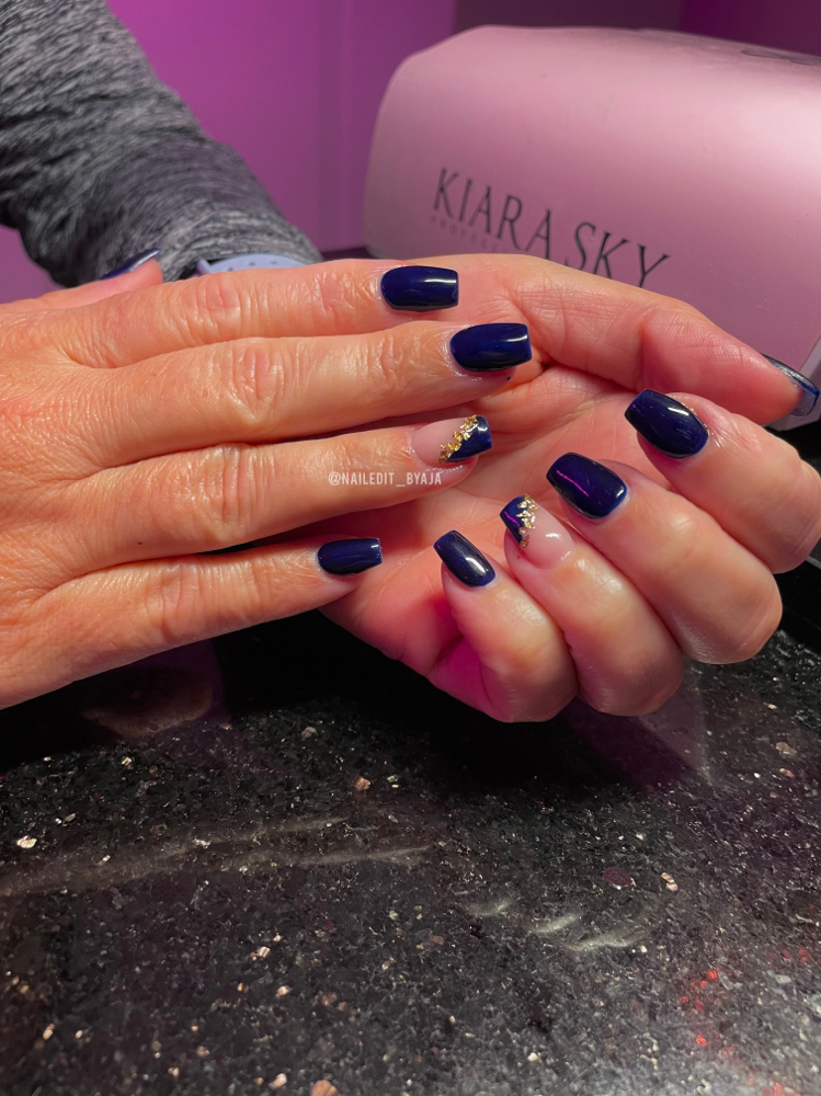 Full set of gel x nails