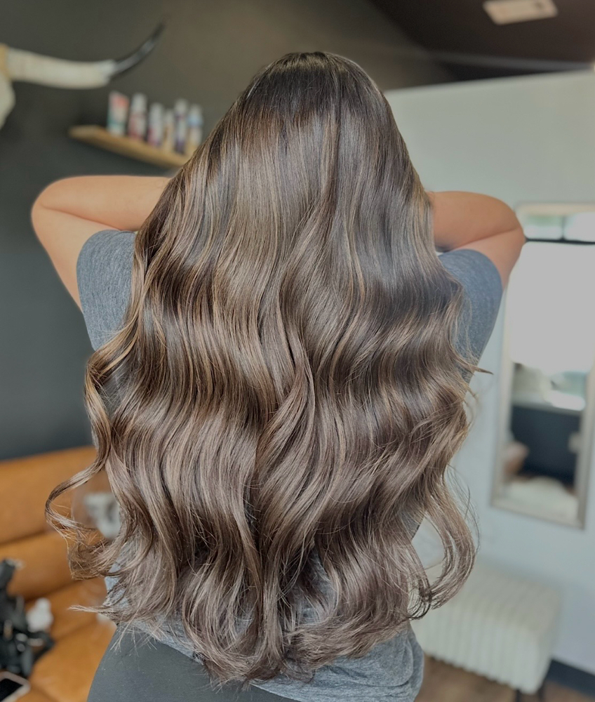 Partial/Half Head Balayage at mikah devenport in Lubbock, TX
