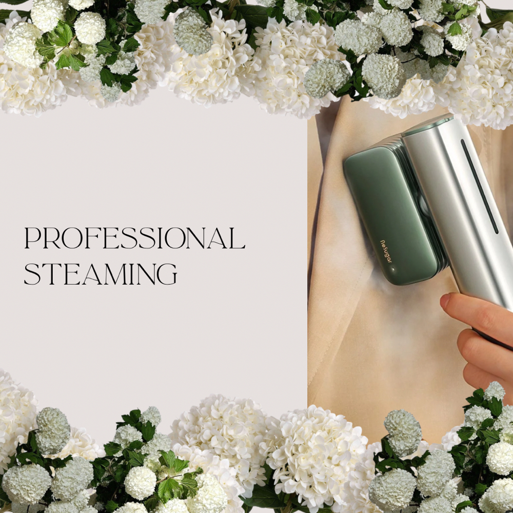 Professional Steaming at Dainty Bridal Alterations in Upland, CA
