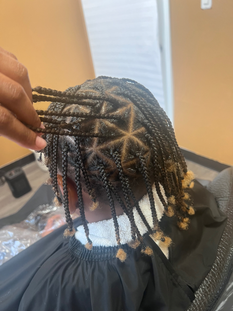 Mens Box Braids