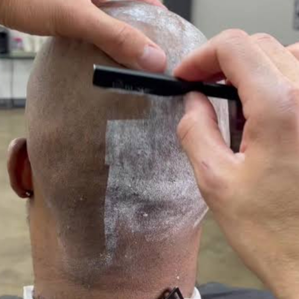 Men's Full Head Shave at The Faded Mane-Susan in Chester, VA