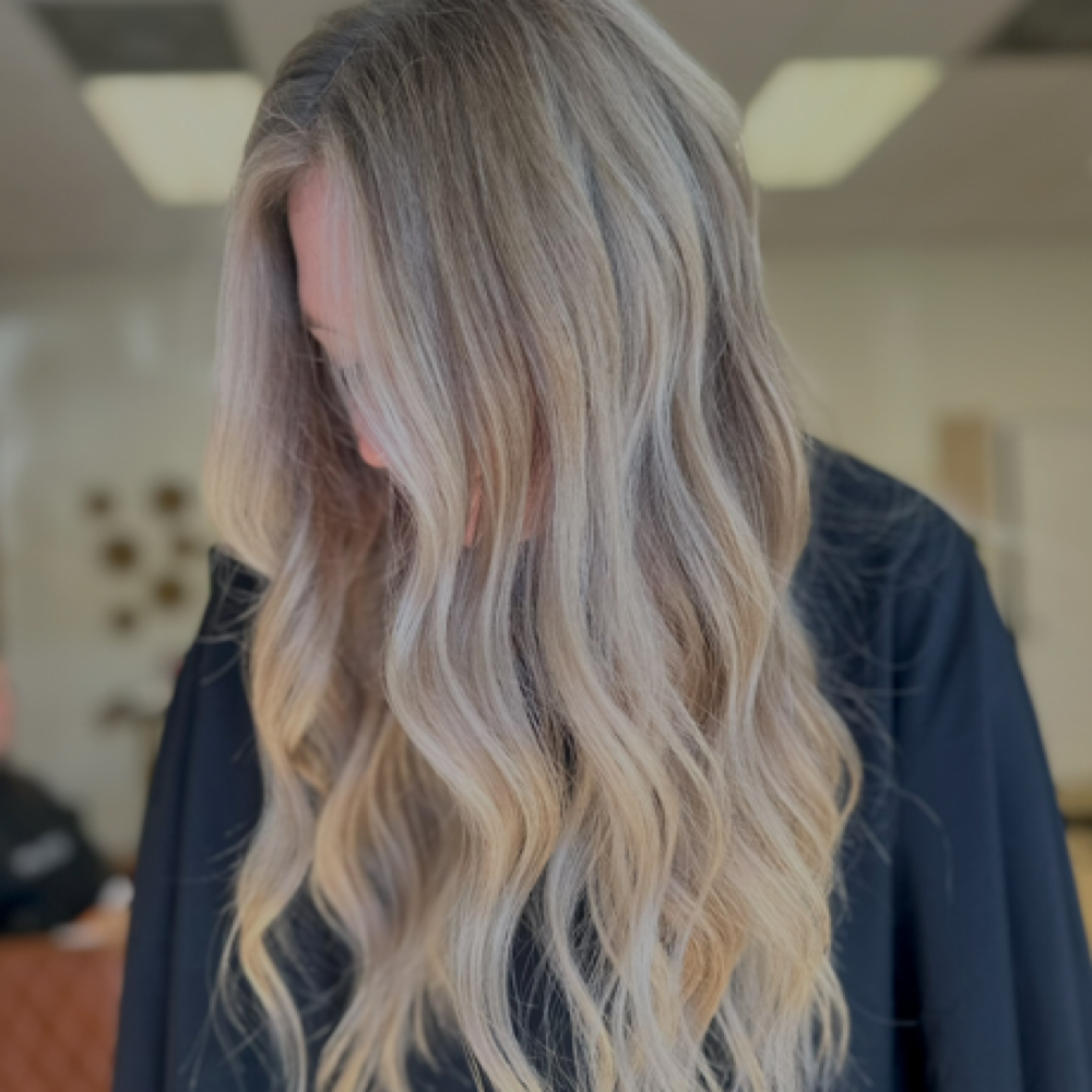 Full Custom Blonding at Feathered Foils By Kaitlyn Lane in Santa Fe, TX