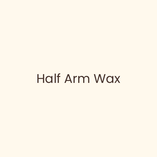 Half Arm Wax