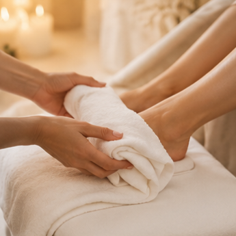 Deluxe Pedicure at Namaste Nails in Cocoa Beach, FL