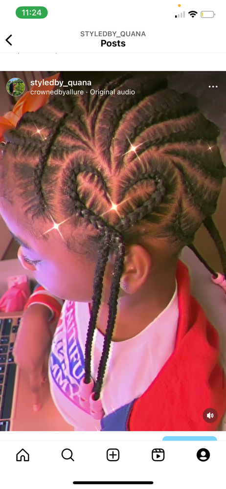 Natural hairstyles For Kids (5-12)