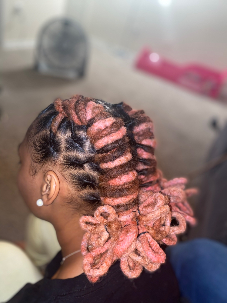Barrell Twist W/ Petal Buns at Loc.dRomance❤️ in Waldorf, MD