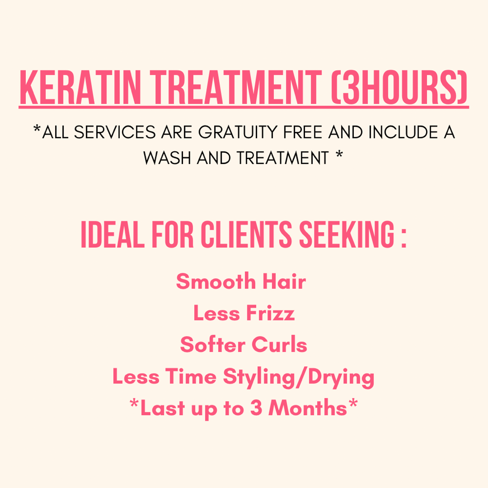 Keratin Treatment at Palette Hair Studio in West Caldwell, NJ