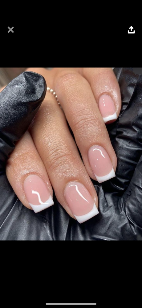 French Gel Manicure