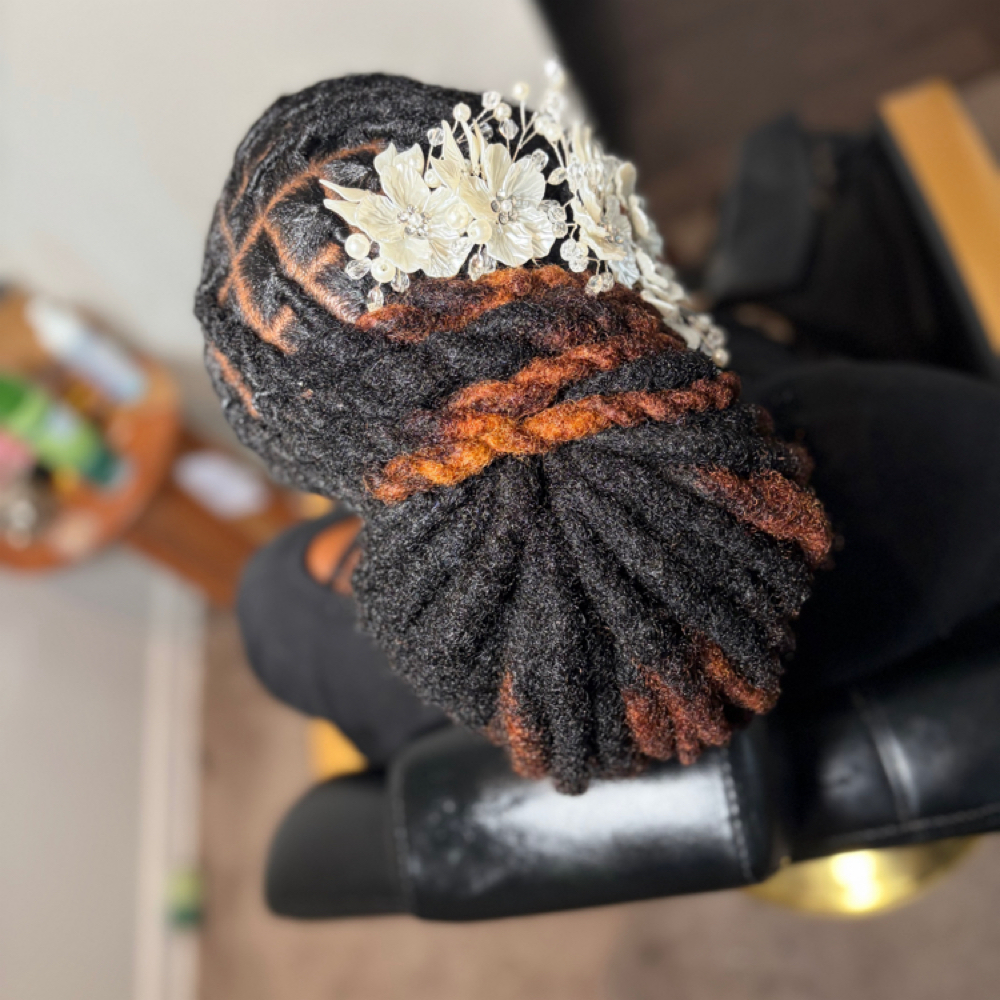 Updo Style(Wedding style) at Nappylocs in Indianapolis, IN
