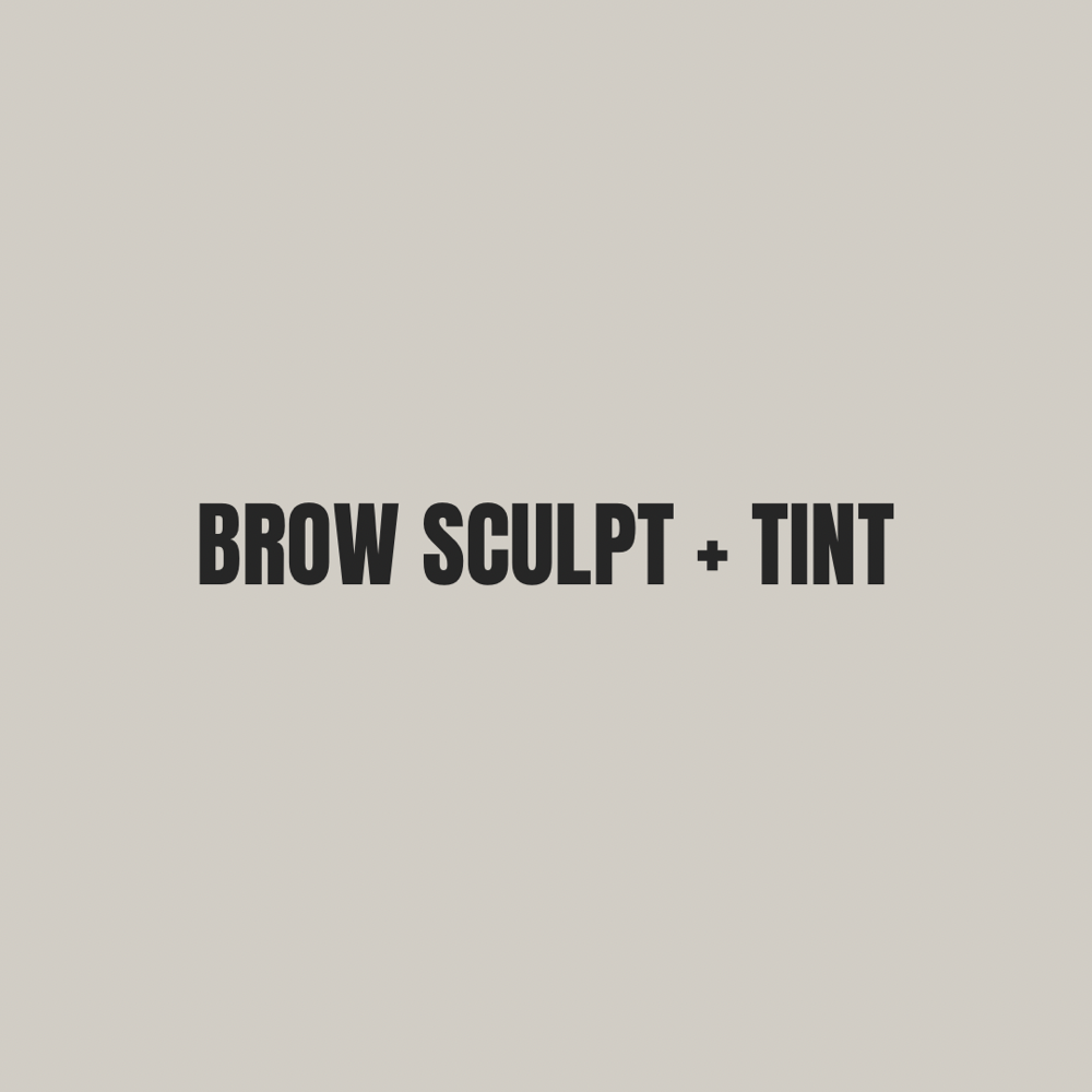 Brow Sculpt + Tint