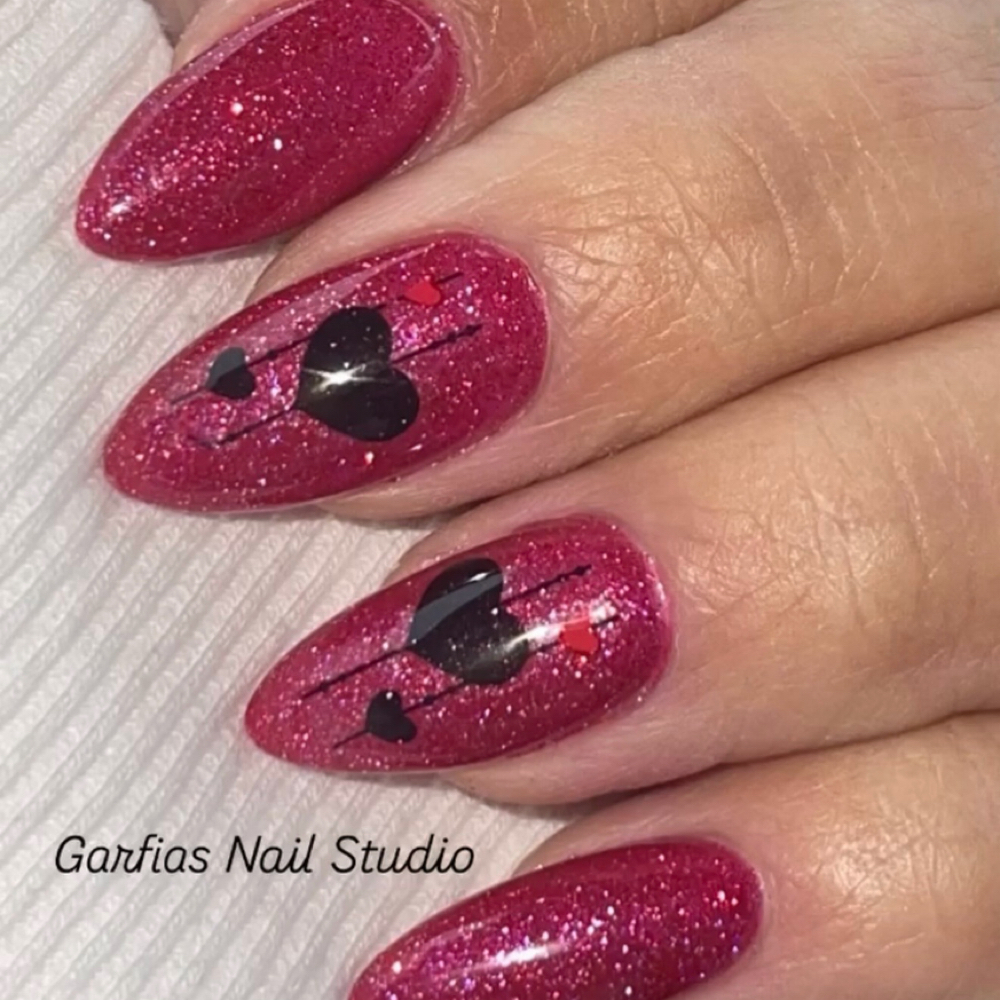 Gel X  Almond (size: Medium) at Garfias Nail Studio in San Gabriel, CA