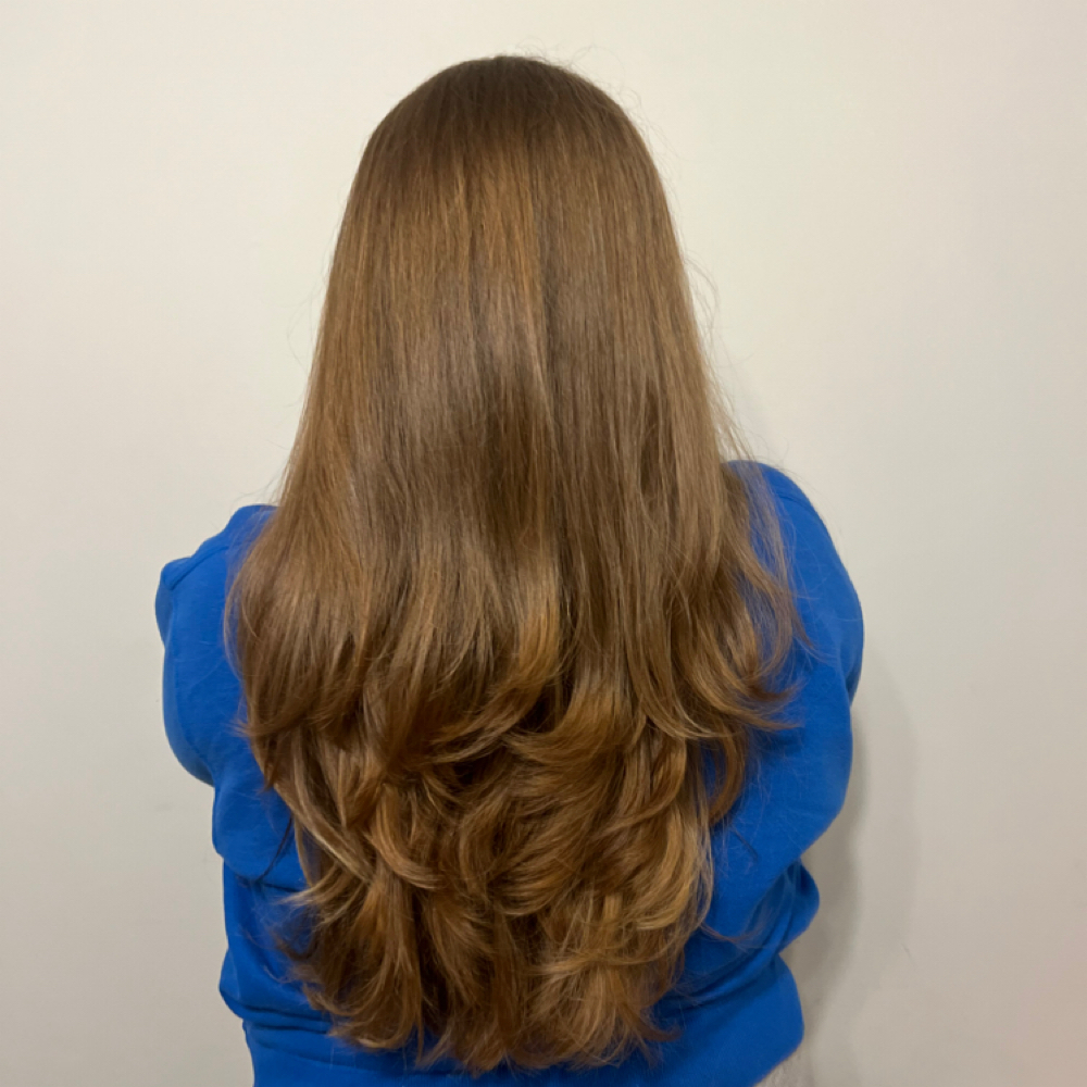 Womens Cut at Olivia Milene Beauty in Tustin, CA