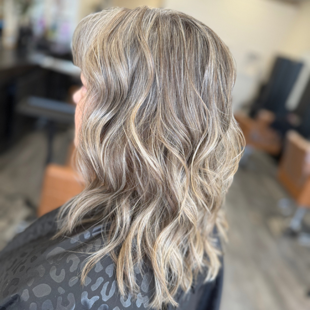 Full Foil Highlights at Sarah Barbosa in Waterville, ME