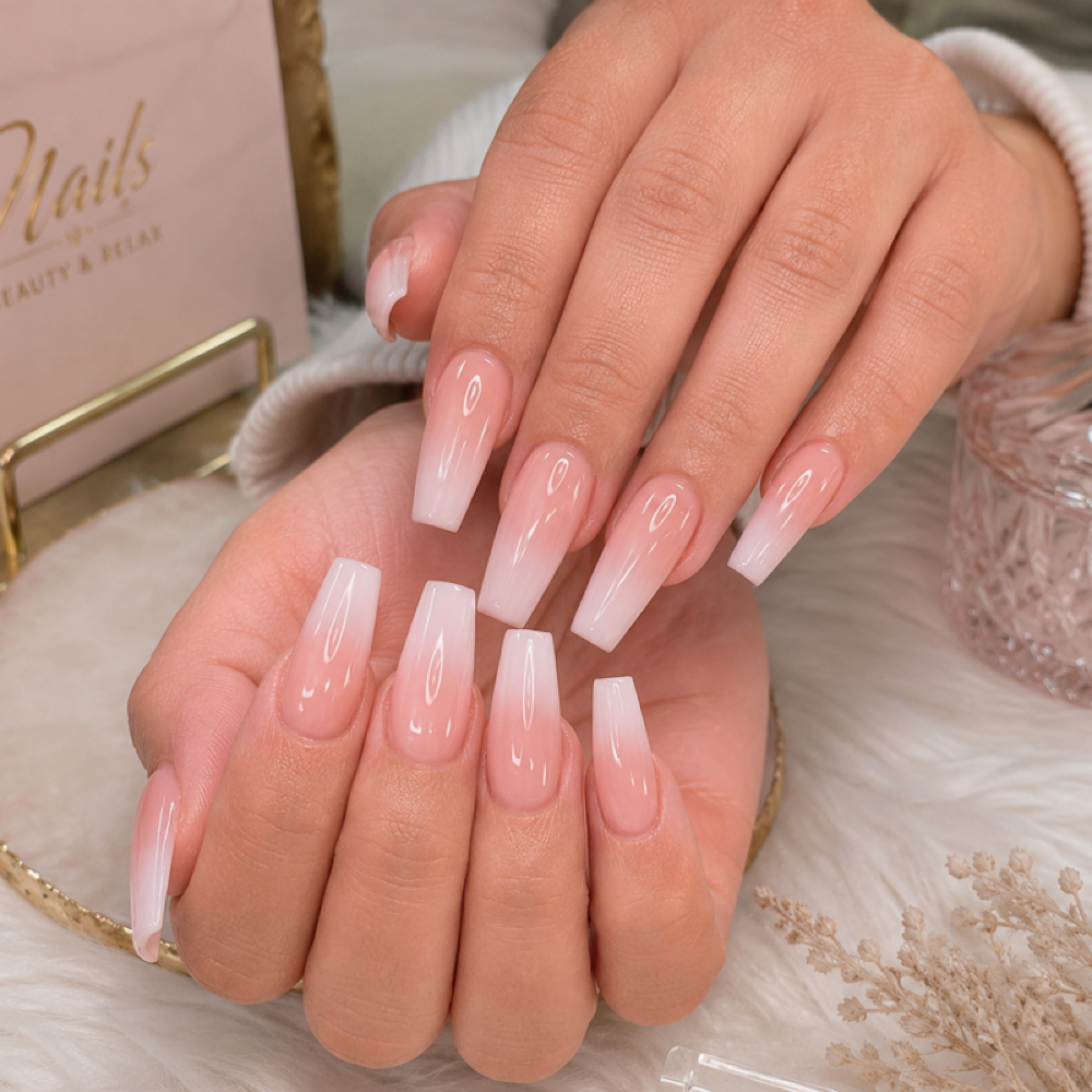 Acrylic Ombre at Venice Nails & Head Spa in Kyle, TX