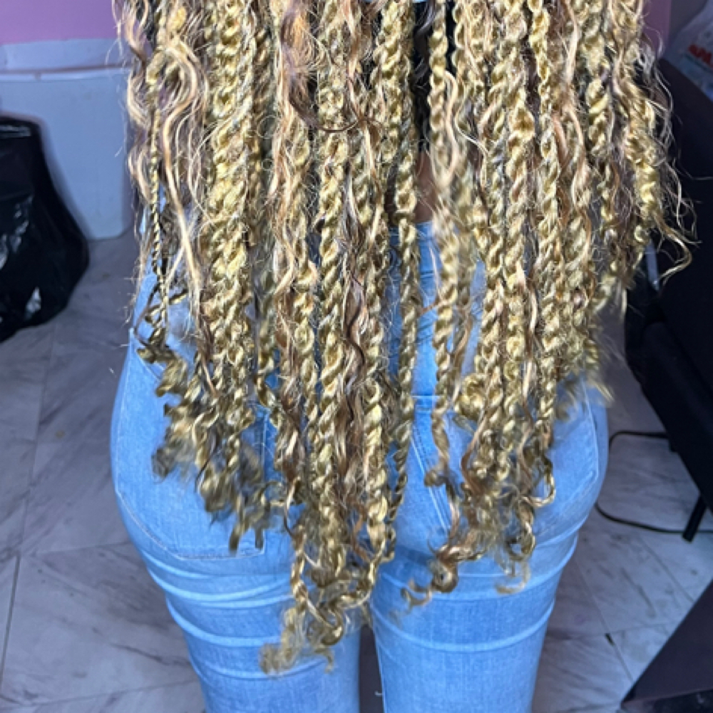 Longer Length (knotless & twist )