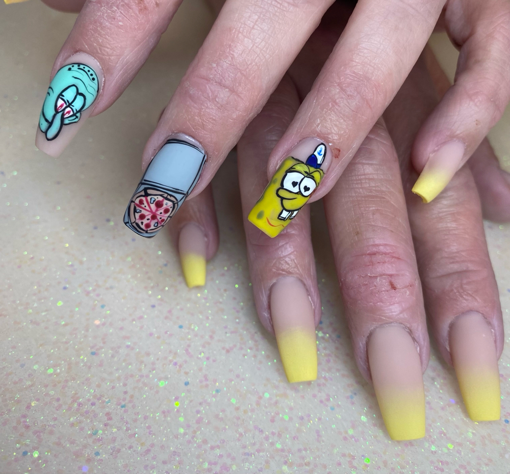 ADD ON ART CHARACTER (per nail) 40+