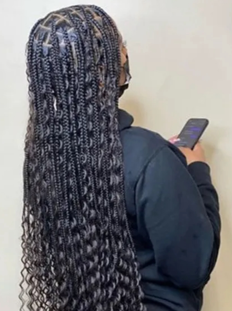 Large Knotless Boho