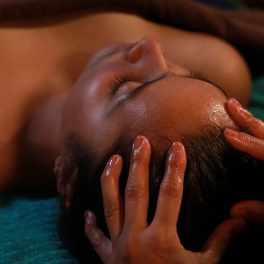 Extended Scalp Massage at Feather & Stone Massage in Valley Mills, TX