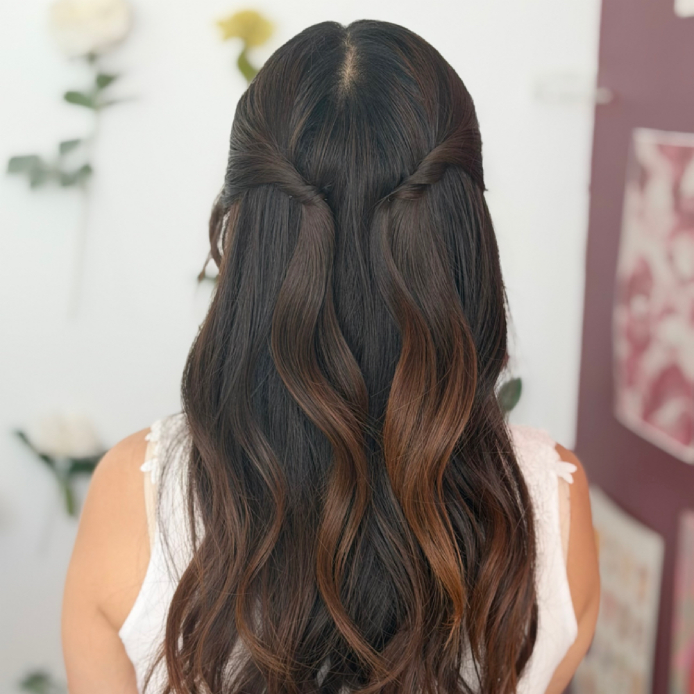 Bridal Hair at Pink Door Salon in Taylor, MI