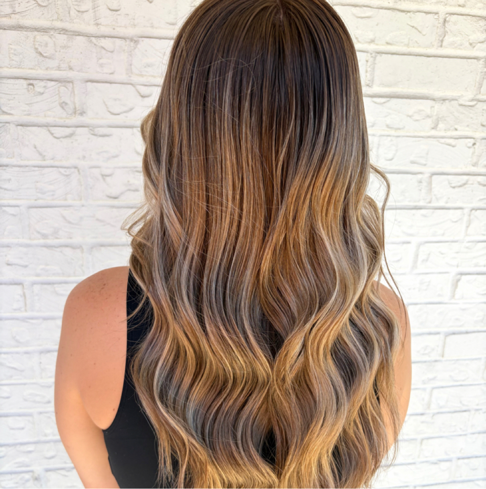 lowlight at Haley James Salon in Greenville, KY