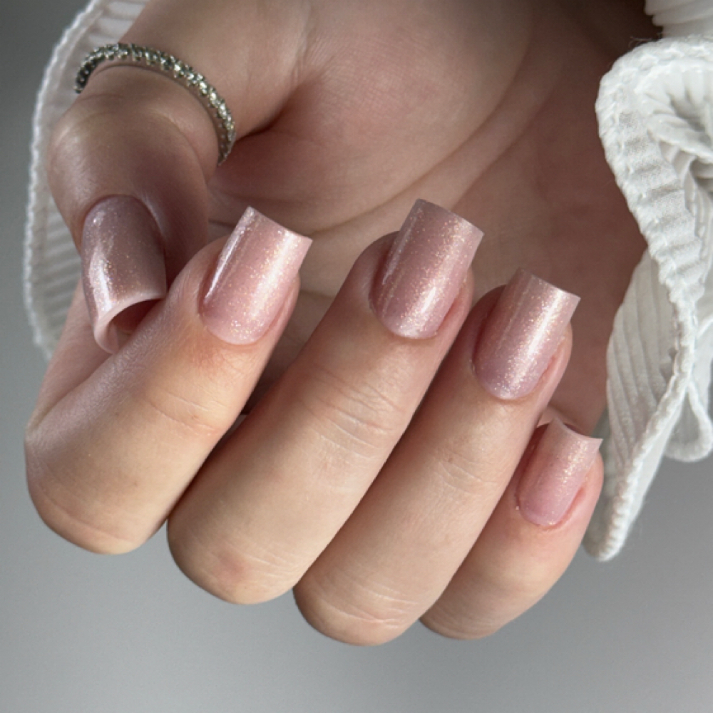 Builder Gel Manicure(medium length) at Nail Tech Studio in Williamsburg, VA