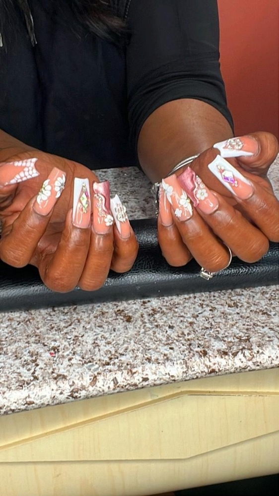 Swarovski Crystal Nails