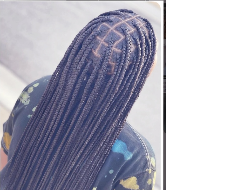 Knotless Braids at NAY HAIR BRAIDING in Springhill, FL