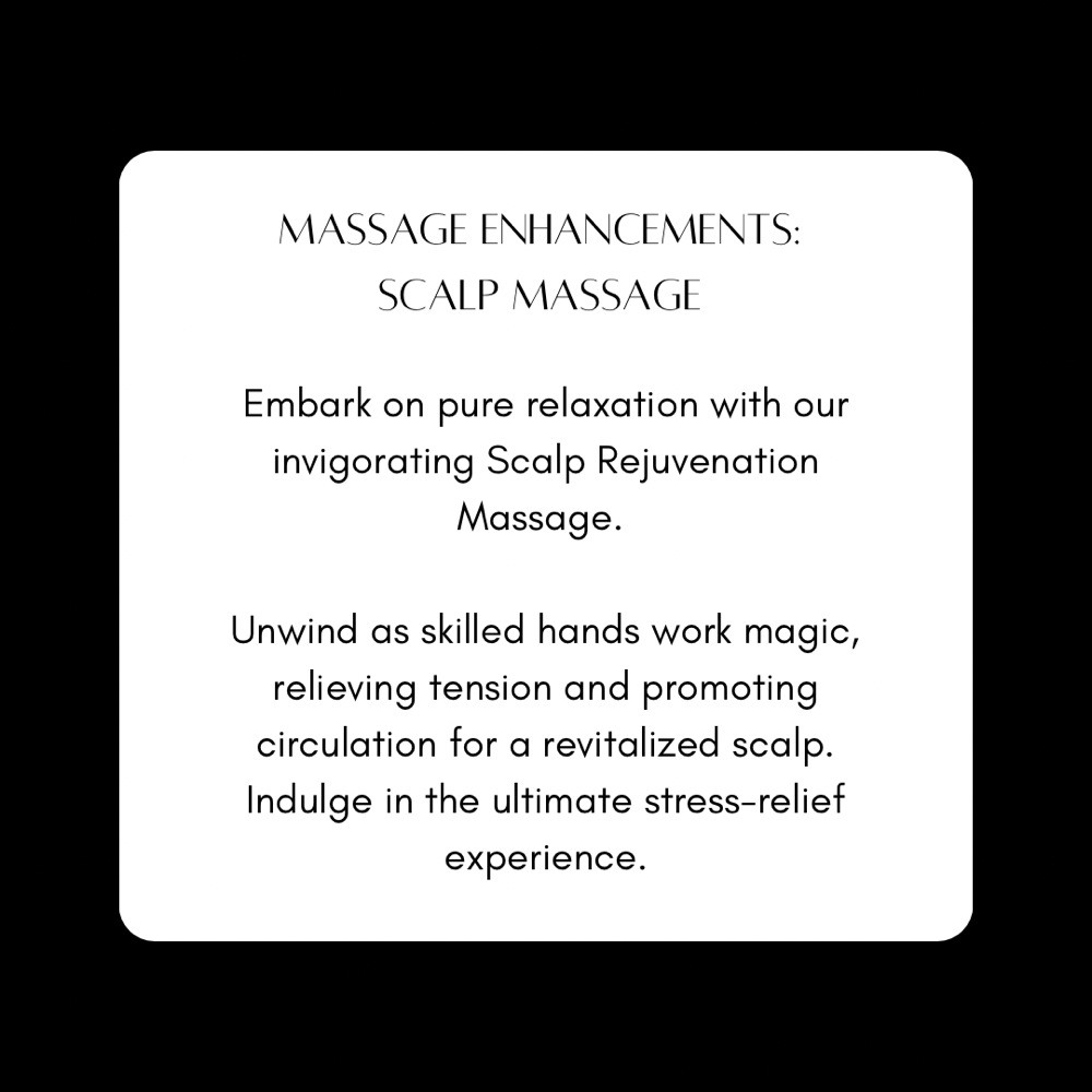 Scalp Rejuvanation Massage