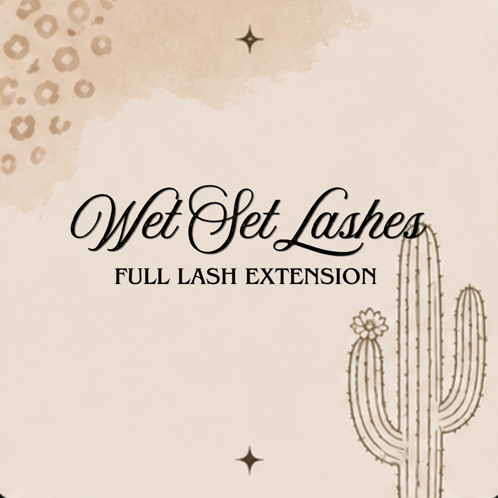 WET FULL SET at Desert Bloom Esthetics in Tulsa, OK