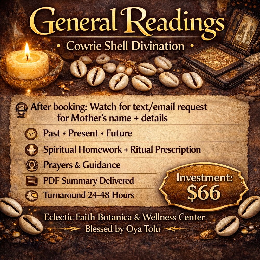General Guidance Reading at Eclectic Faith Botanica and Wellness Center in Conyers, GA