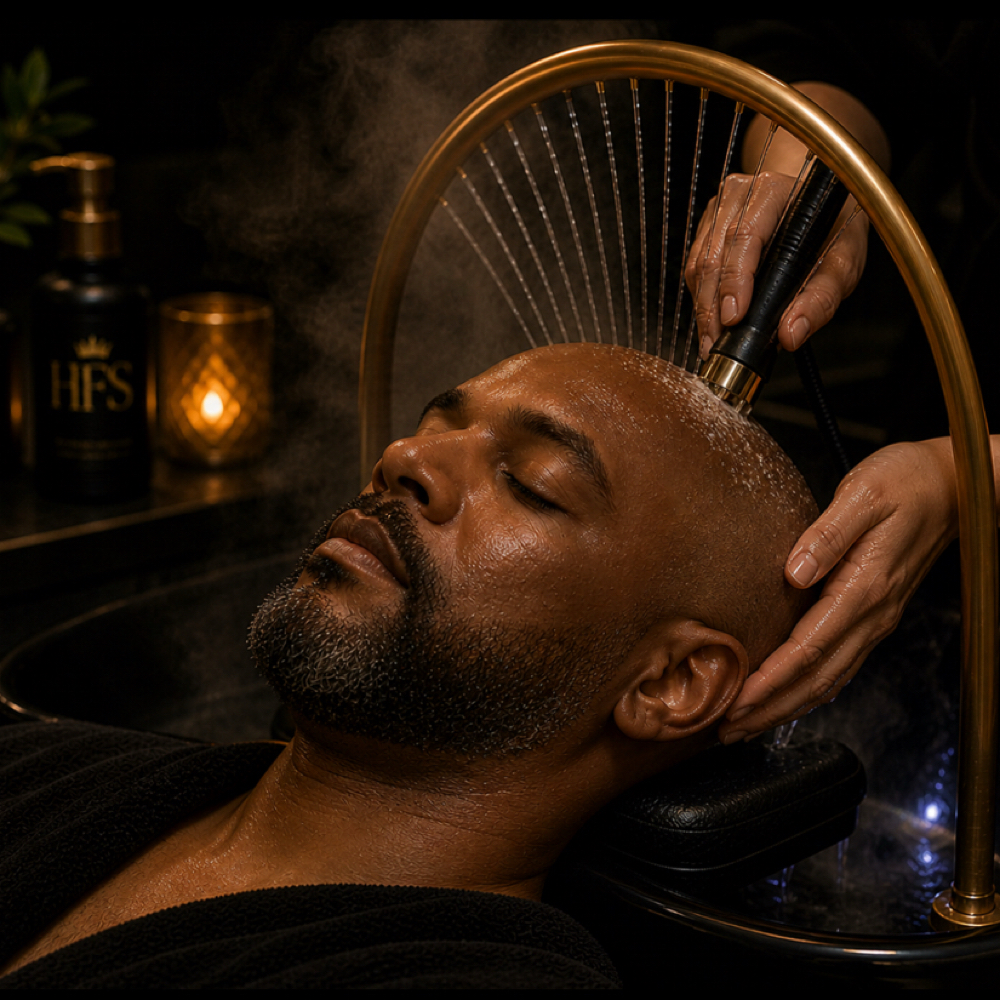 Polished Crown Scalp Renewal at HFS Trichology & HeadSpa Inc. in Stockton, CA