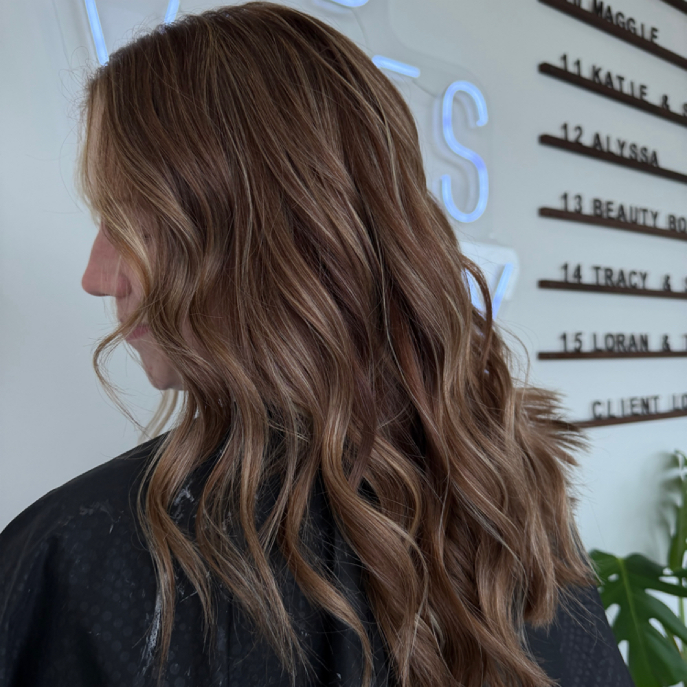 Custom Partial Highlight at CLARA COLOR.CO in Overland Park, KS