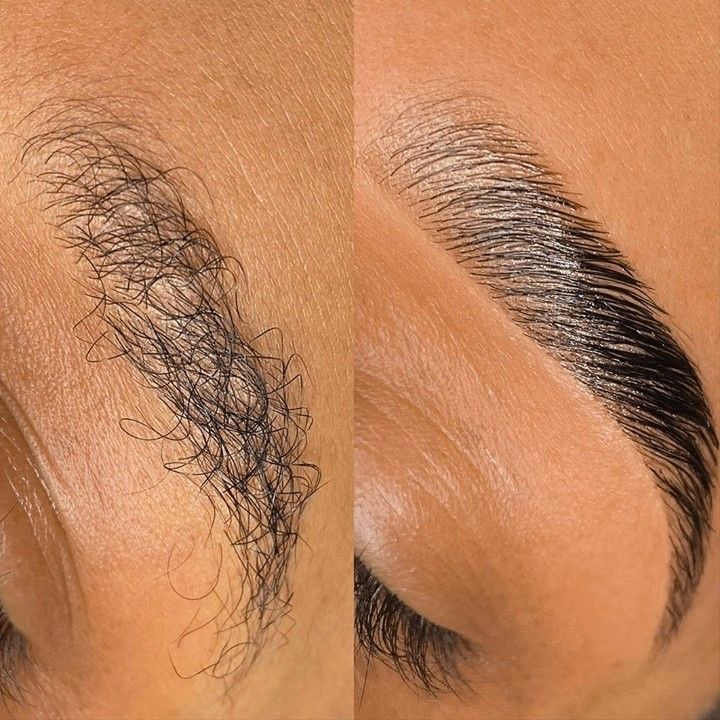 Brow Lamination And Tint