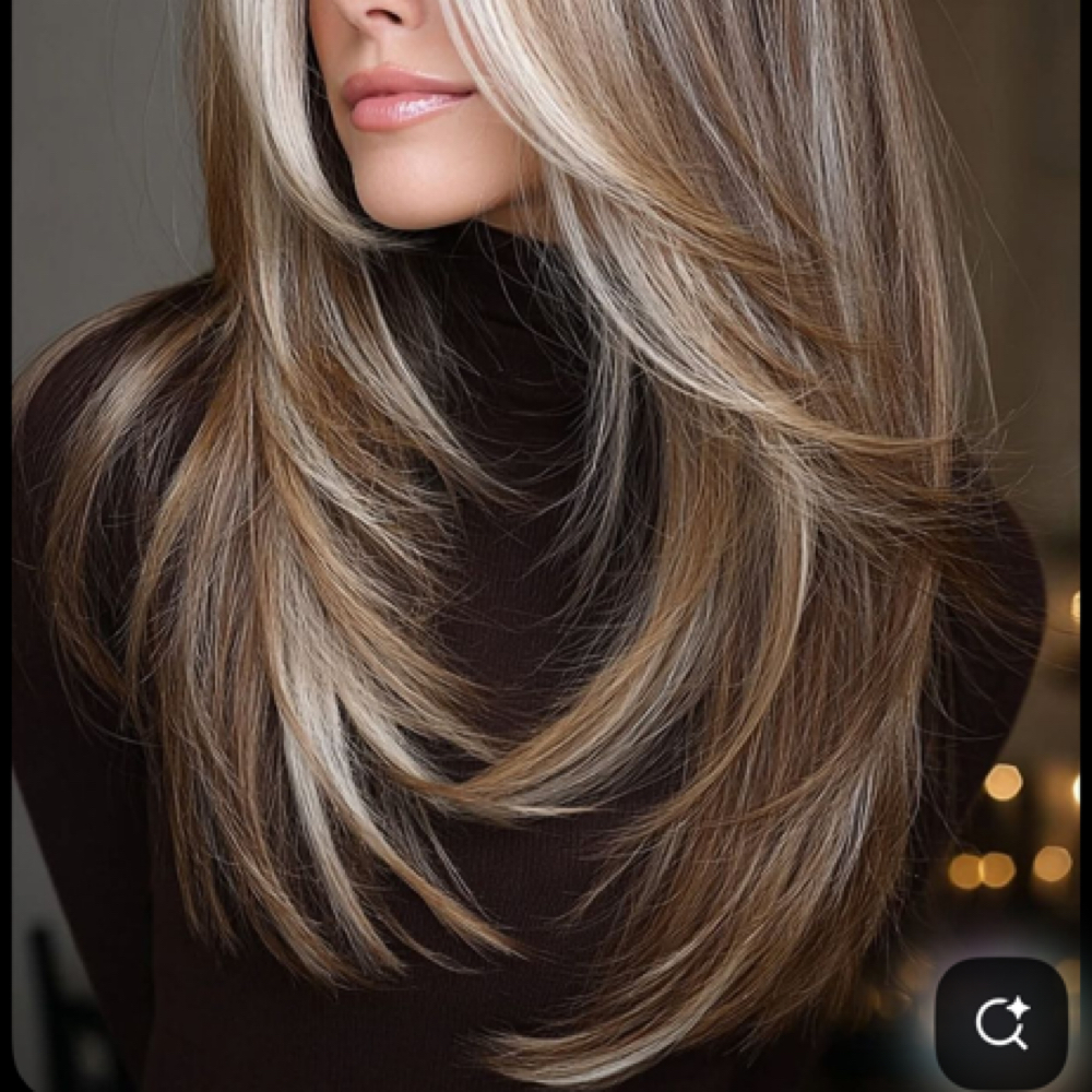 Hair extensions at Jennifer Agbay in Chesterfield, MI