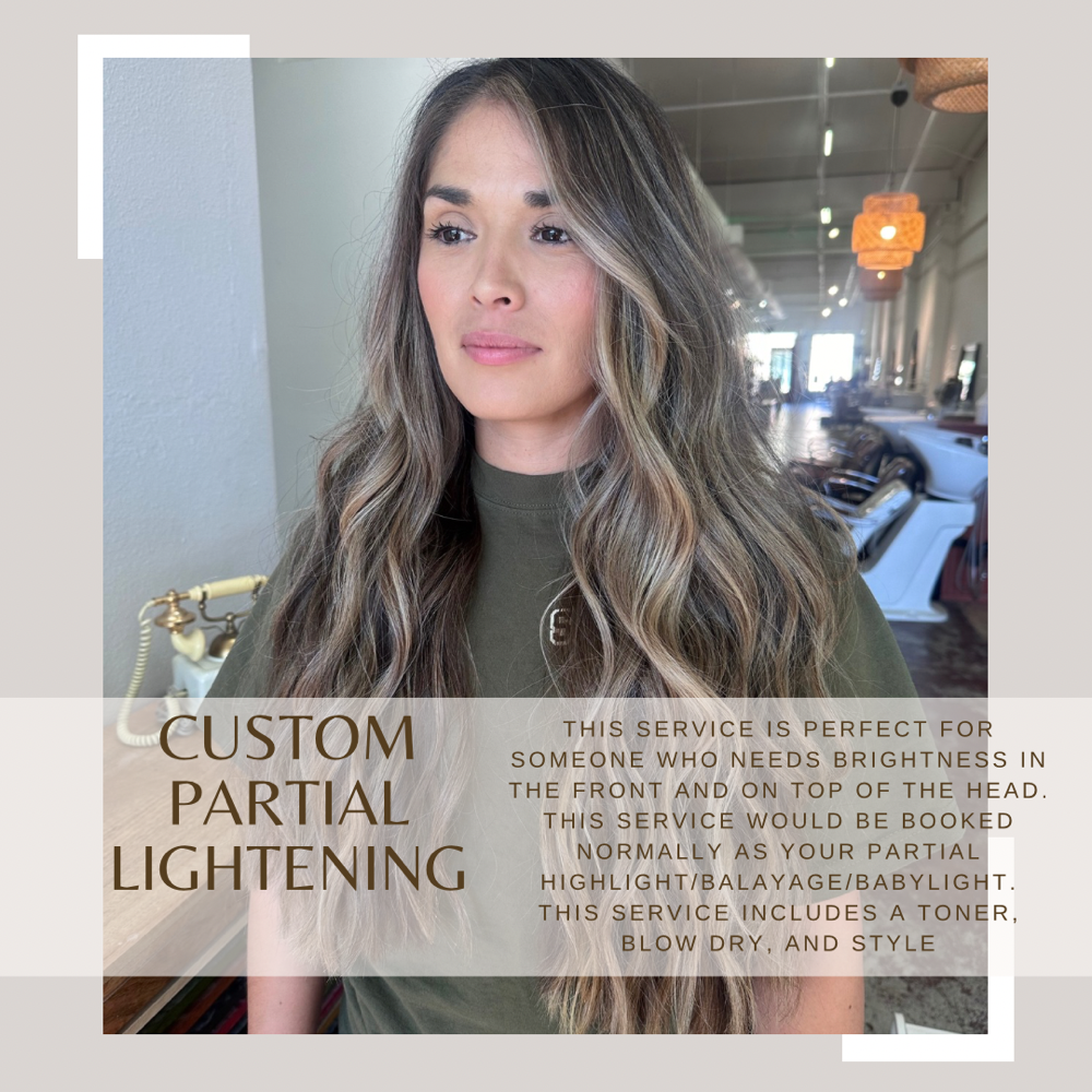 Custom Partial Lightening at Marisa Prizzi in Ventura, CA