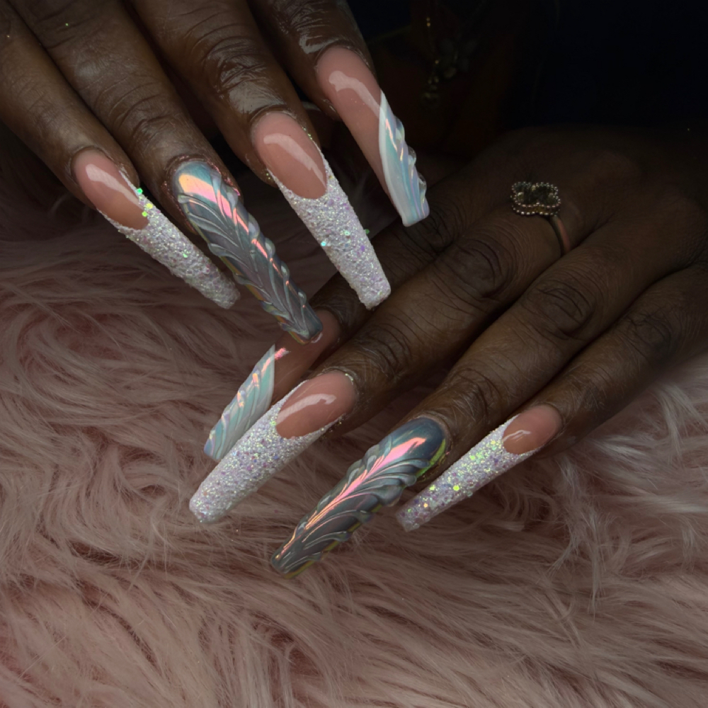 Full Set (with 8 Or + magnet) at BEUATY NAILS STUDIO BY ROSII(Rosii Nails) in Clewiston, FL