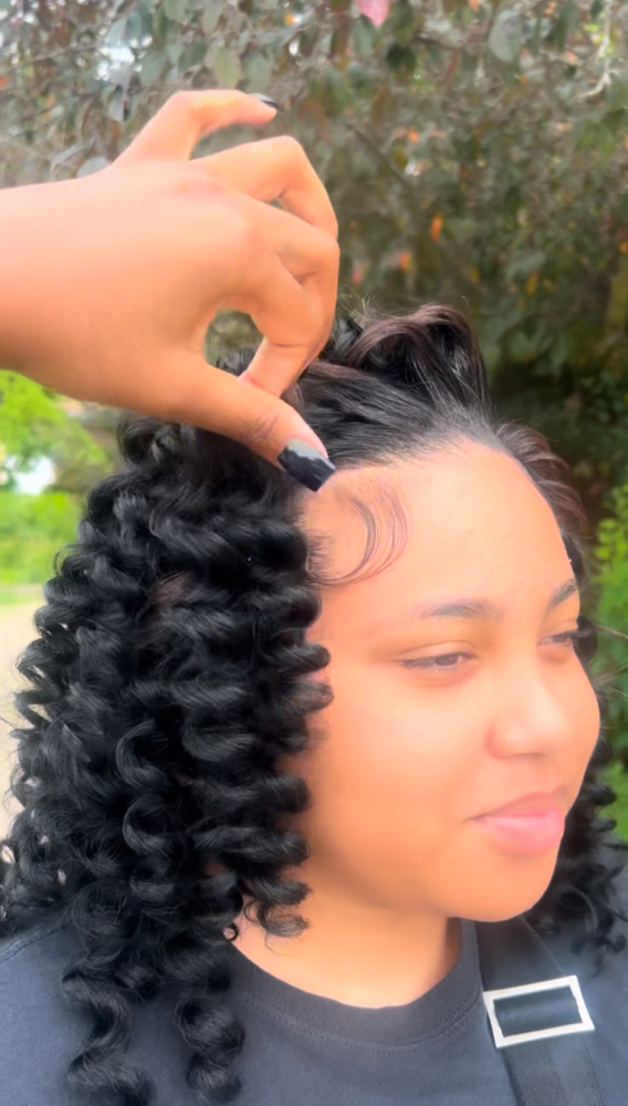 Add Wand Curls at SculptedByRoshayy in Warren, MI