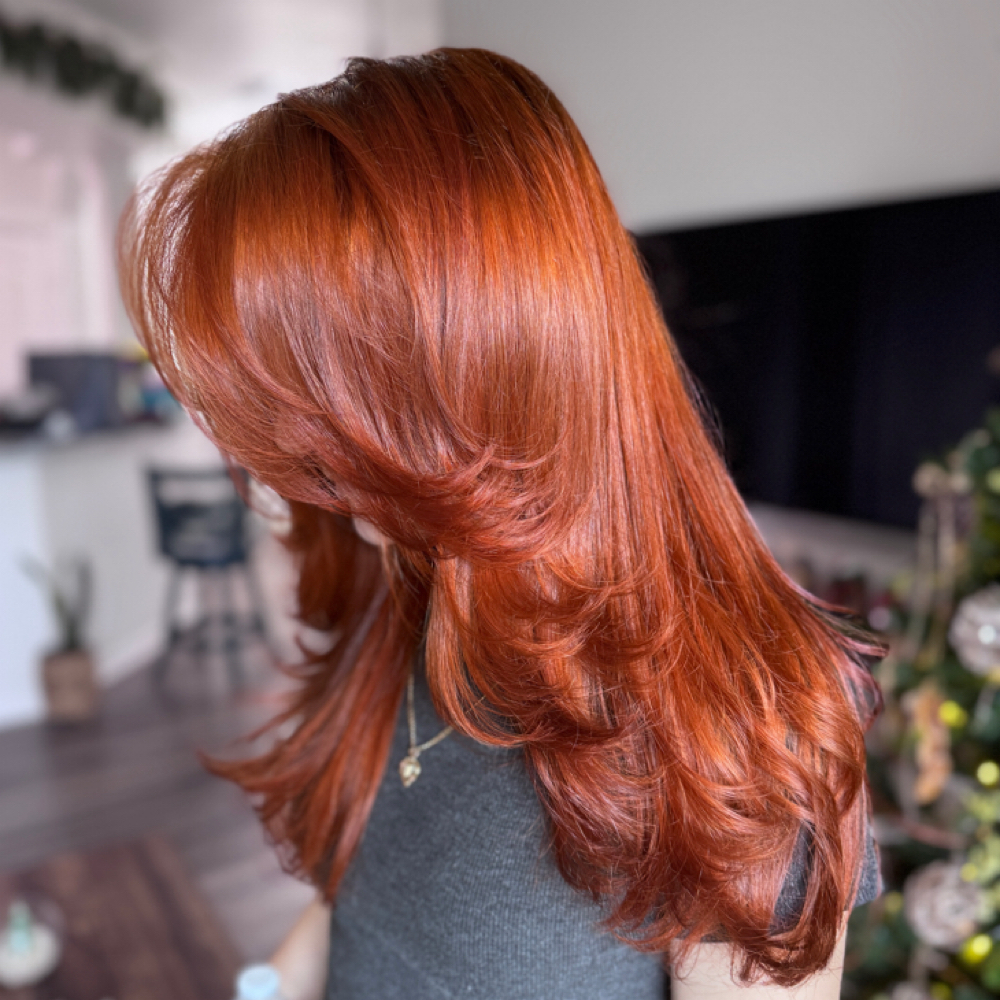 Haircut + Styling / Corte at Q_Bonita_colina in Houston Tx, TX