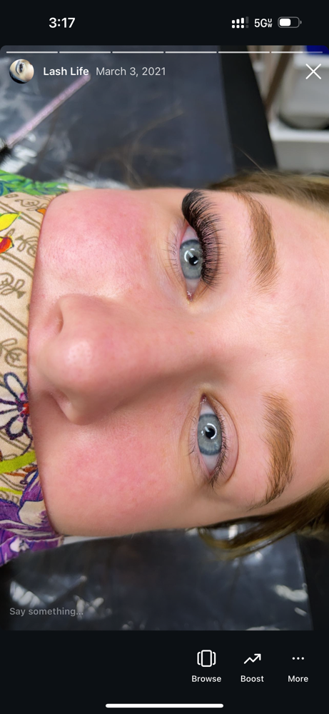 Hybrid Refill 2 Week at Lux Lash Lab in Eugene, OR