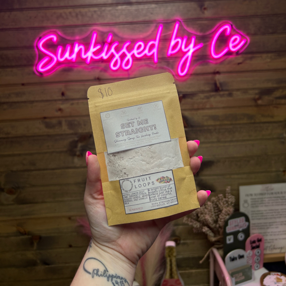 Set Me Straight Finishing Powder at Styled & Sunkissed by Ce in Louisville, KY